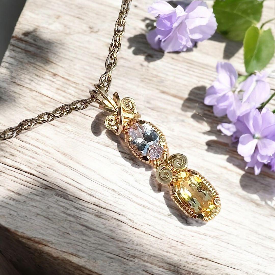 【for ☆ よとぽん ☆様】ピンクタンザナイト＆インペリアルトパーズ(ソ付)