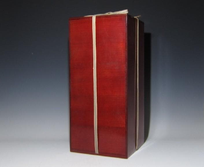 ○梅田明夫 透かし彫り亀甲壷 作品集「楓」付 全高40.5ｃｍ k447