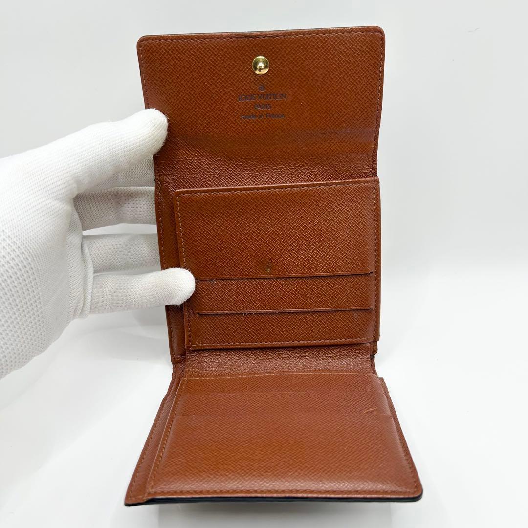 【極美品】ルイヴィトン モノグラム ポルトモネ ビエ カルトクレディ C1