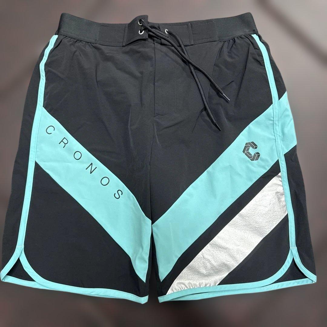 CRONOS 水着 Lサイズ ブラック/ターコイズ