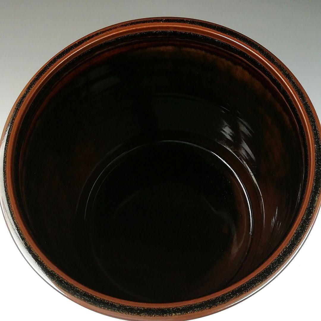 Ｔ８４２　水指　『古瀬戸　一重口　水指』『泉窯　加藤藤山 造』　共箱　茶道具