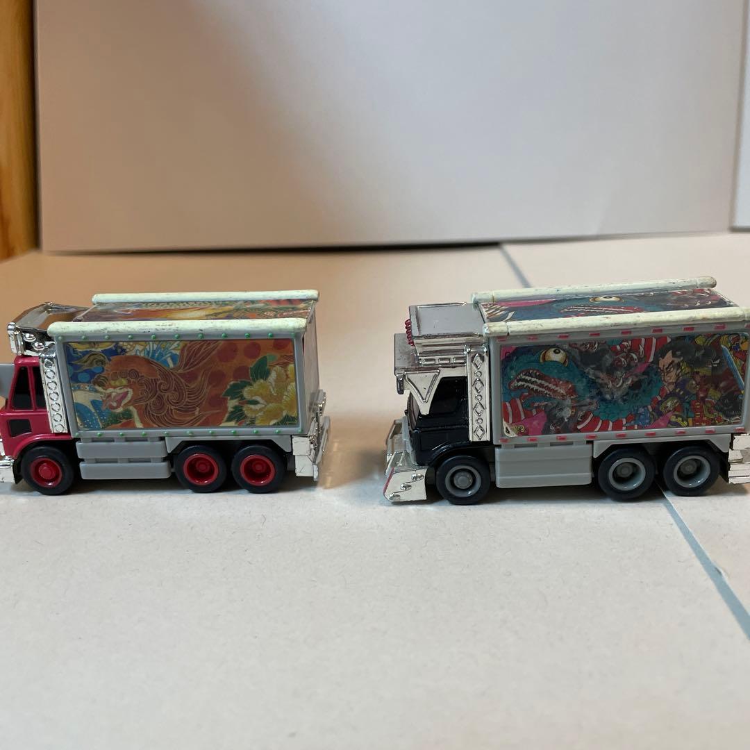 2319.プルバックで走るデコトラミニカー6台まとめ売り