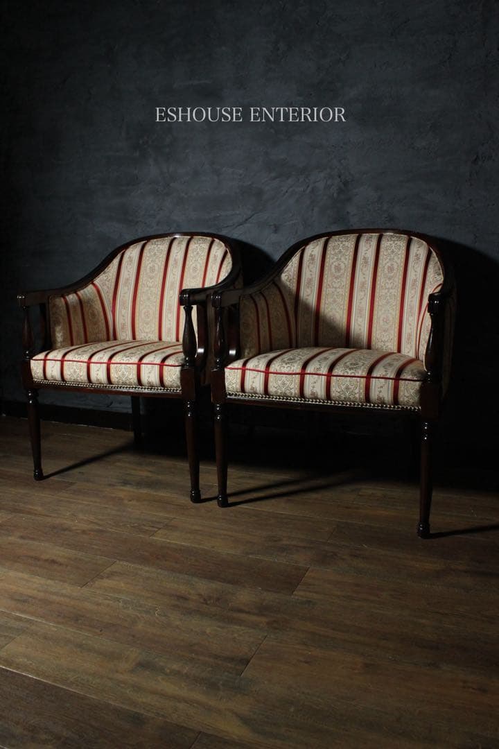 首都圏送無料〜輸入アンティーク家具 足高ソファ4＋イギリス テーブル　セット割