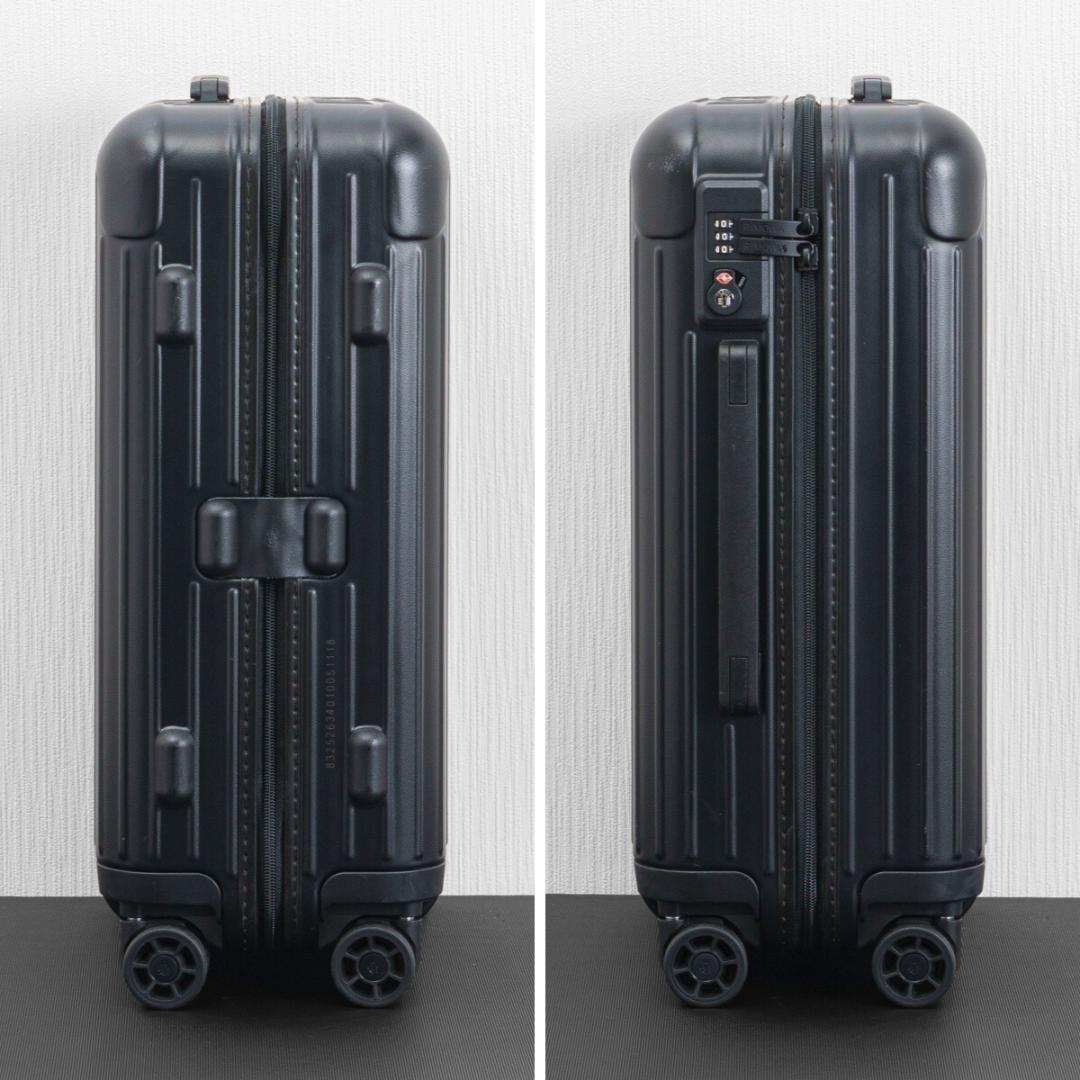 美品 リモワ エッセンシャル キャビンS 34L 4輪 TSA 機内持ち込み 黒