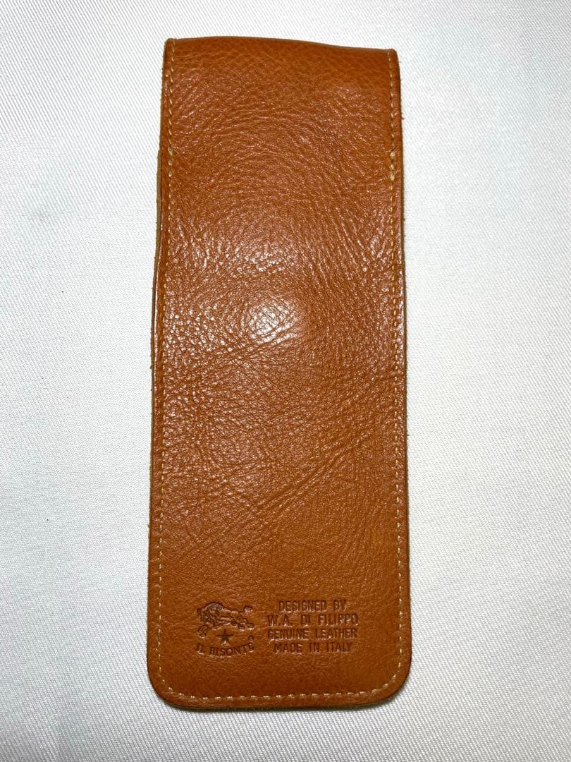 イタリア製 IL BISONTE イルビゾンテ ペンケース ペン入れ 筆箱