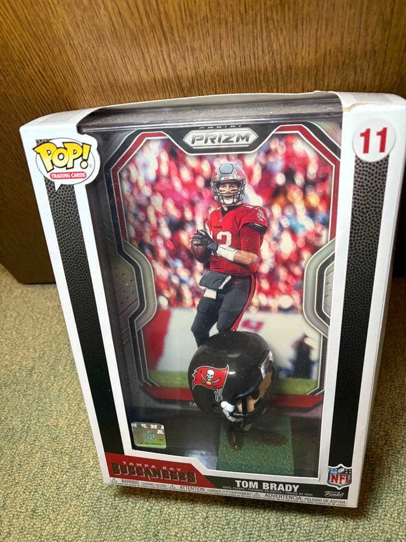 funko POP! NFL トム・ブレイディ バッカニアーズ BOXタイプ
