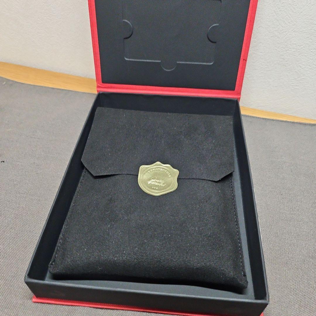 美品 BONAVENTURAボナベンチュラ iPhone用手帳型ケース ネイビー