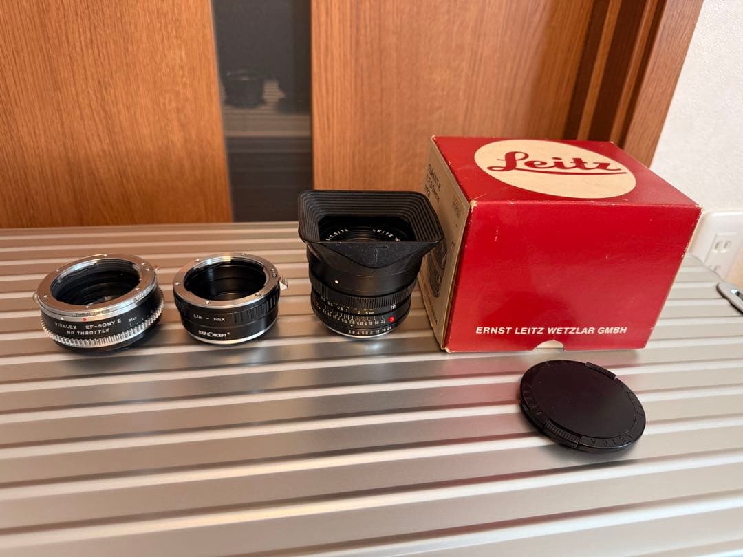 ライカ Leica Elmarit R 24mm f2.8 Leitz 箱付き