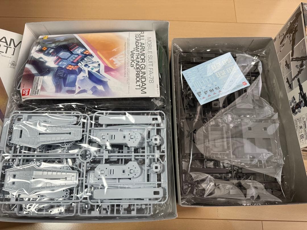 MG フルアーマーガンダム Ver Ka ＆アーマーハンガーセット