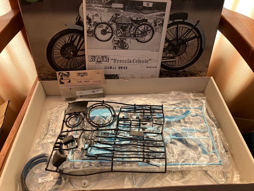Bianchi Freccia Celeste 350cc イタリア プラモデル
