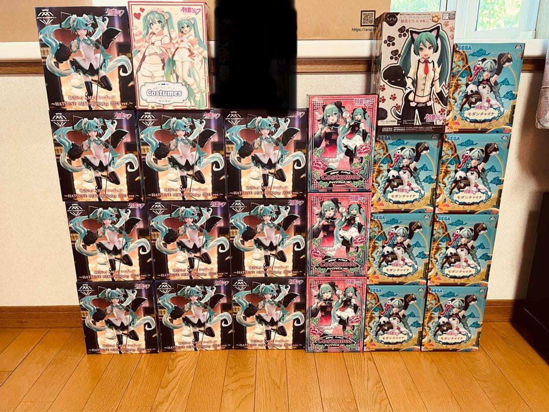 初音ミク フィギュア 22点セット AMP チャイナ 他 まとめ売り 新品未開封