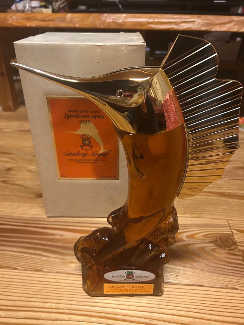 ビンテージウィスキー　サントリー ローヤル ハワイアンオープン'89