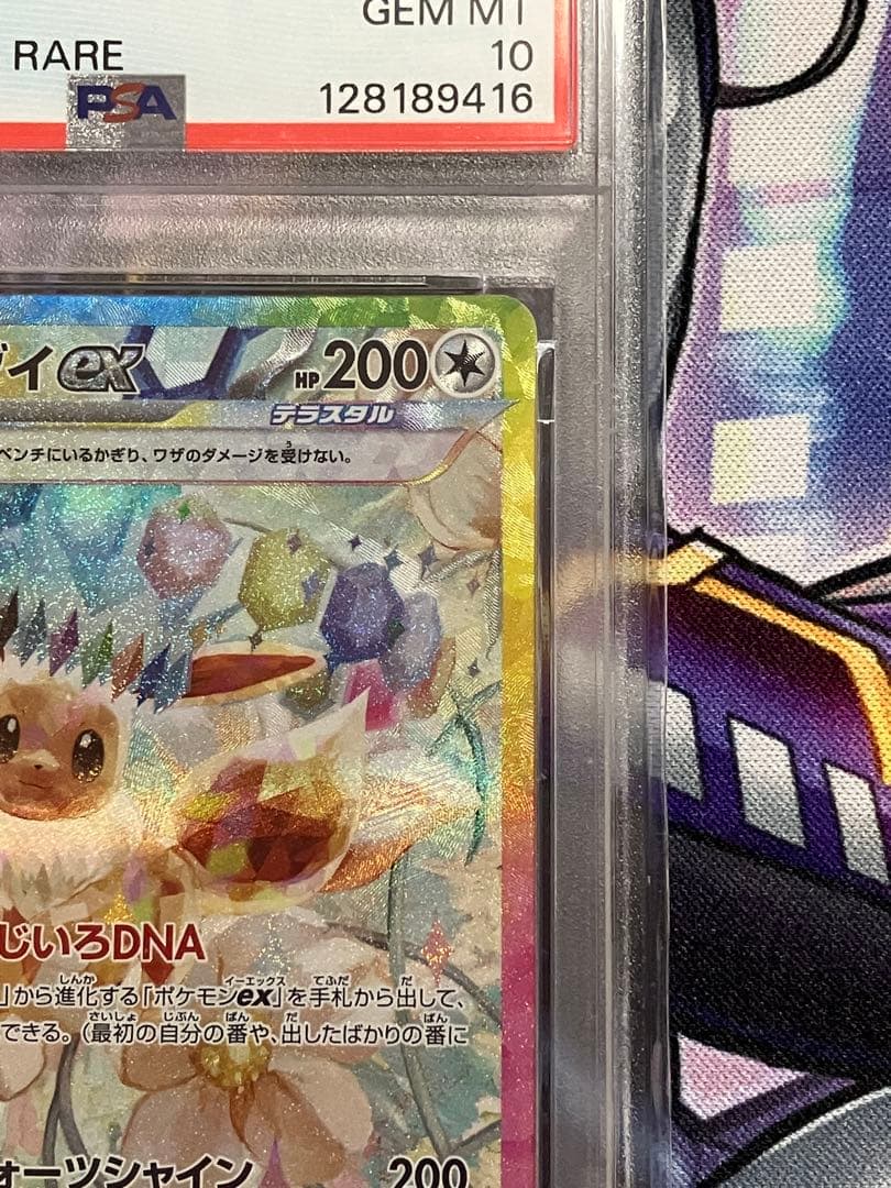 ポケカ　イーブイ　ex psa10 sar