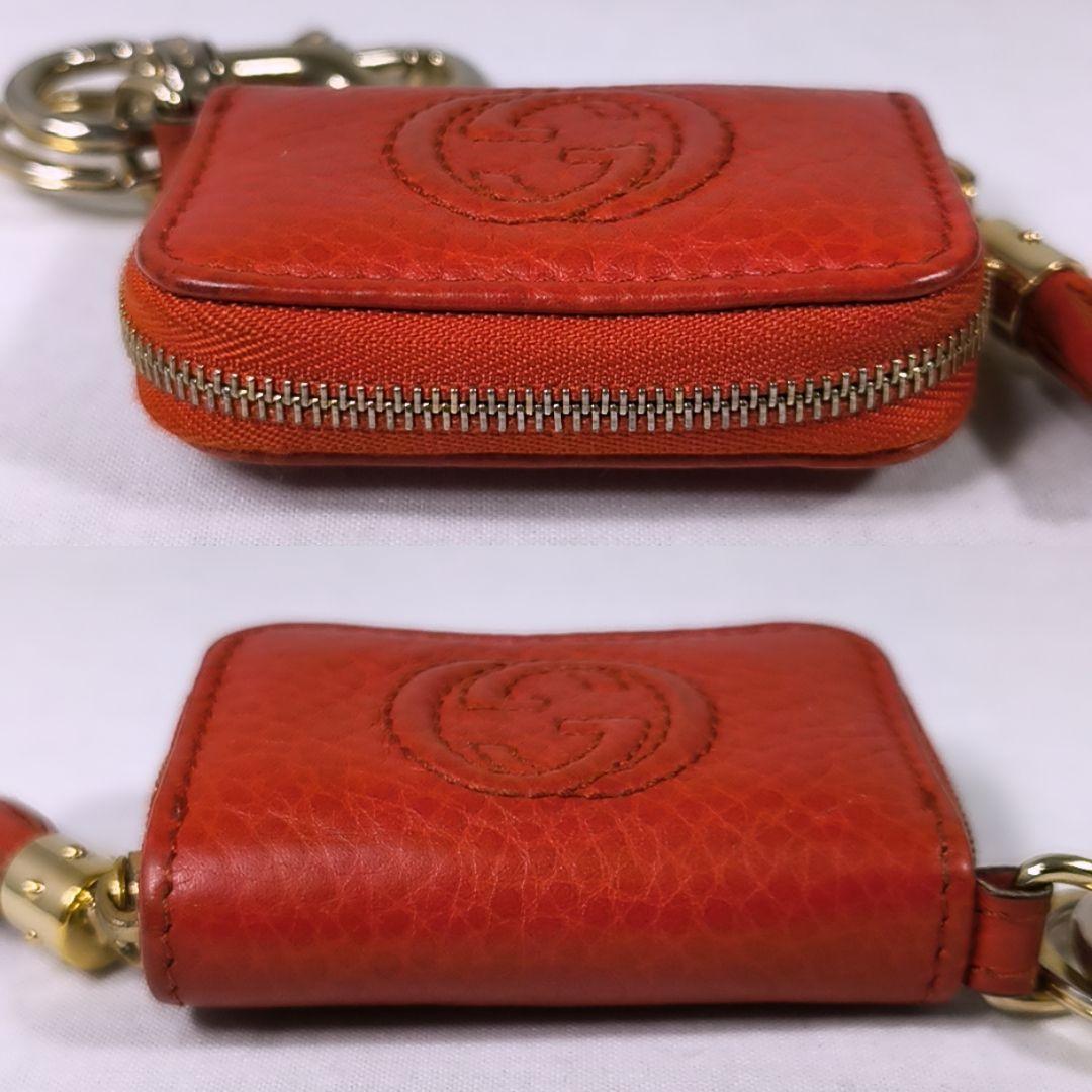 GUCCI　グッチ　インターロッキングG　キーホルダー付　ケース　ソーホー