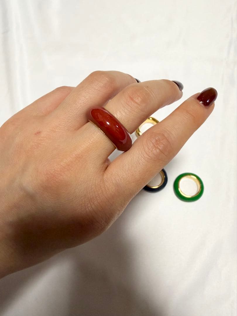 CHIEKO+ macaron 3色　middle2色　5点セット　サイズ13号