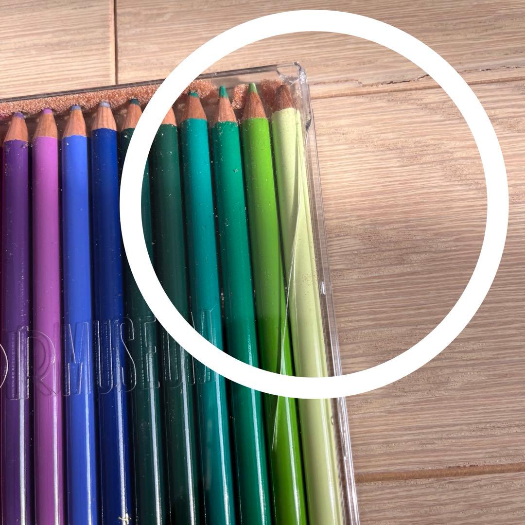 フェリシモ　500色（内の300色）　色鉛筆　のっぽ