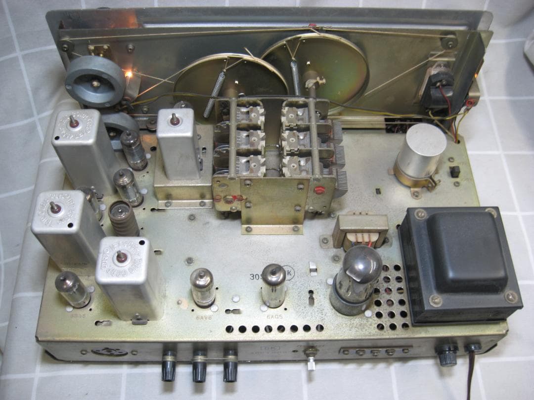 【動作品】TRIO トリオ 9R-59 真空管式 通信型受信機