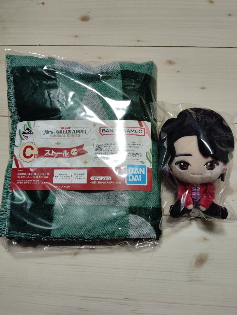 Mrs. GREEN APPLE　1番くじ ミセスグリーンアップル　A賞C賞