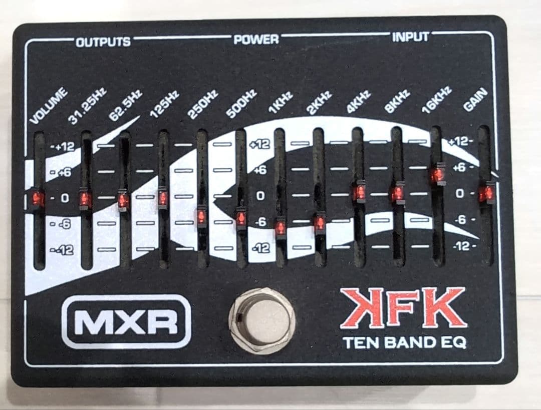 【値下げ】MXR KFK-1 Kerry King 10 Band イコライザー