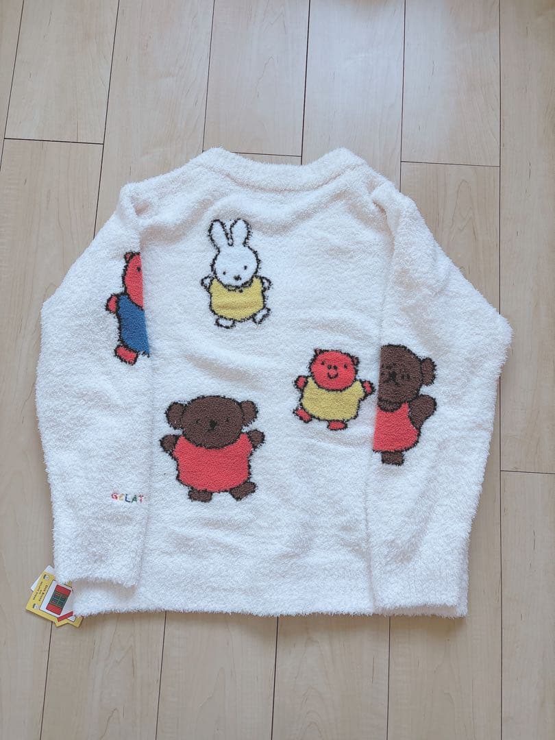 ジェラートピケ×ミッフィー ルームウェア 上着