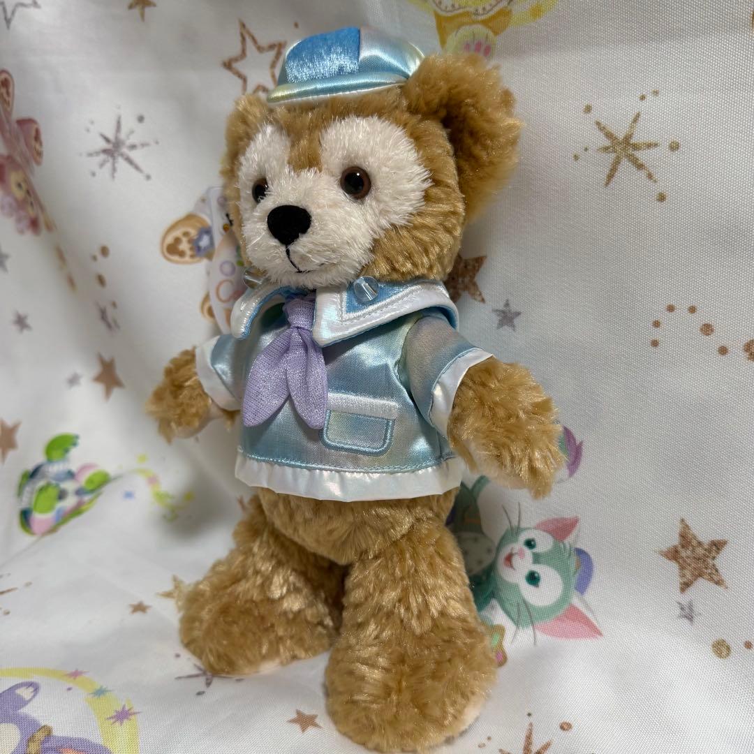 ディズニー　カラフルハピネス　20周年 バケパ　ポージープラッシー ダッフィー