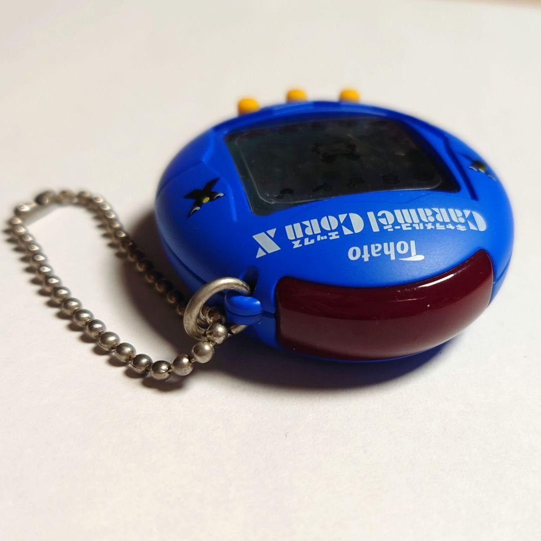 たまごっちプラス キャラメルコーン 青 説明書付き