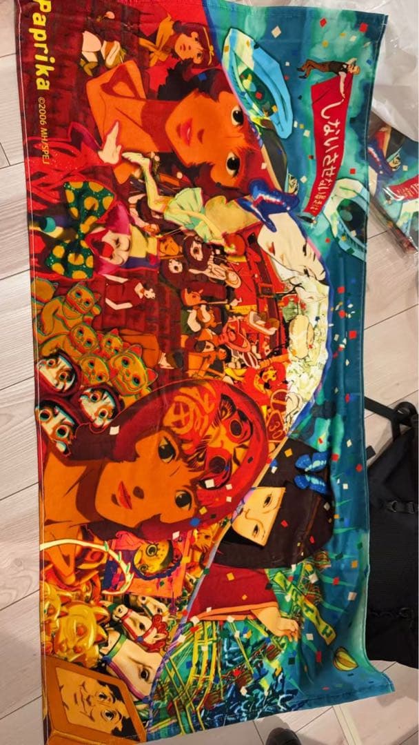 パプリカ キャラクタータオル 60*120cm パルコ　今敏