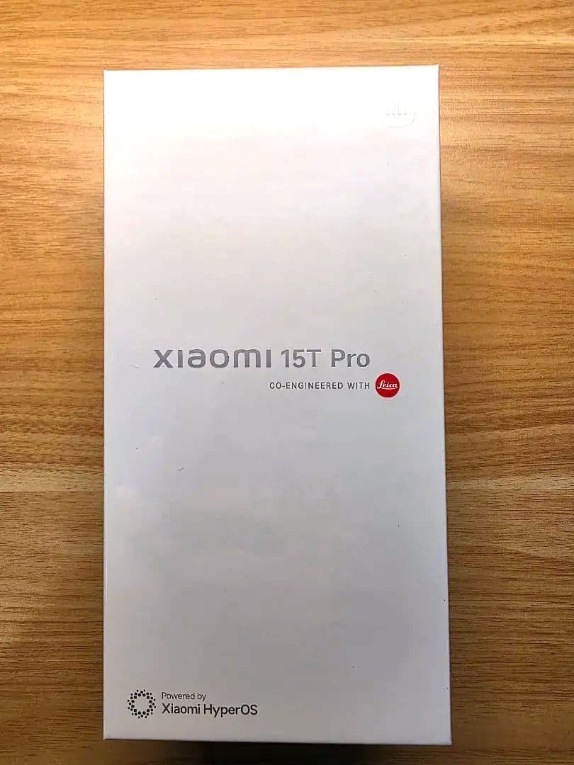 【新品未開封品】xiaomi 15T Pro 256GB モカゴールド