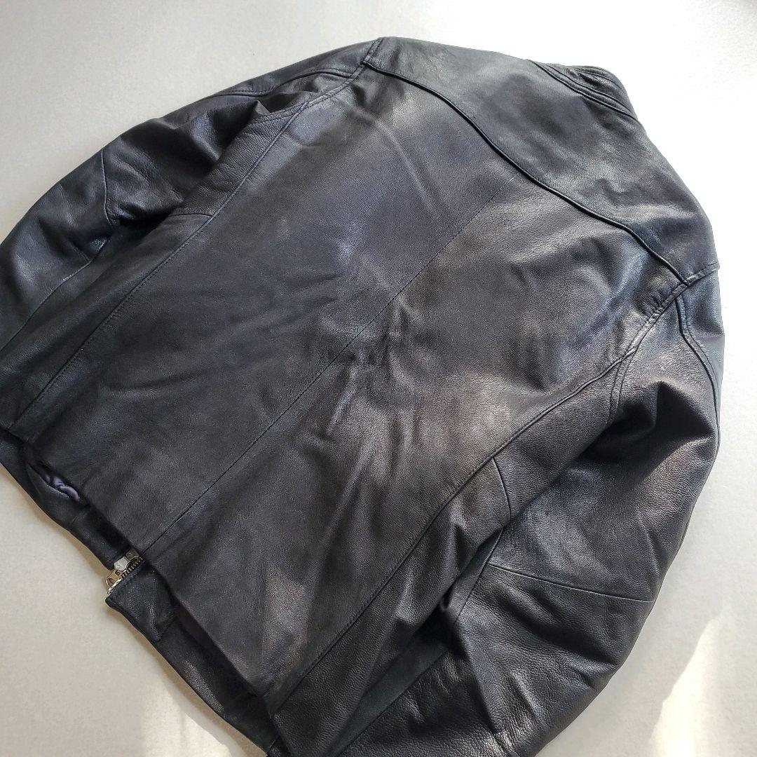 ユナイテッドアローズ やぎ革 ゴート レザージャケット 裏地キルティング　M