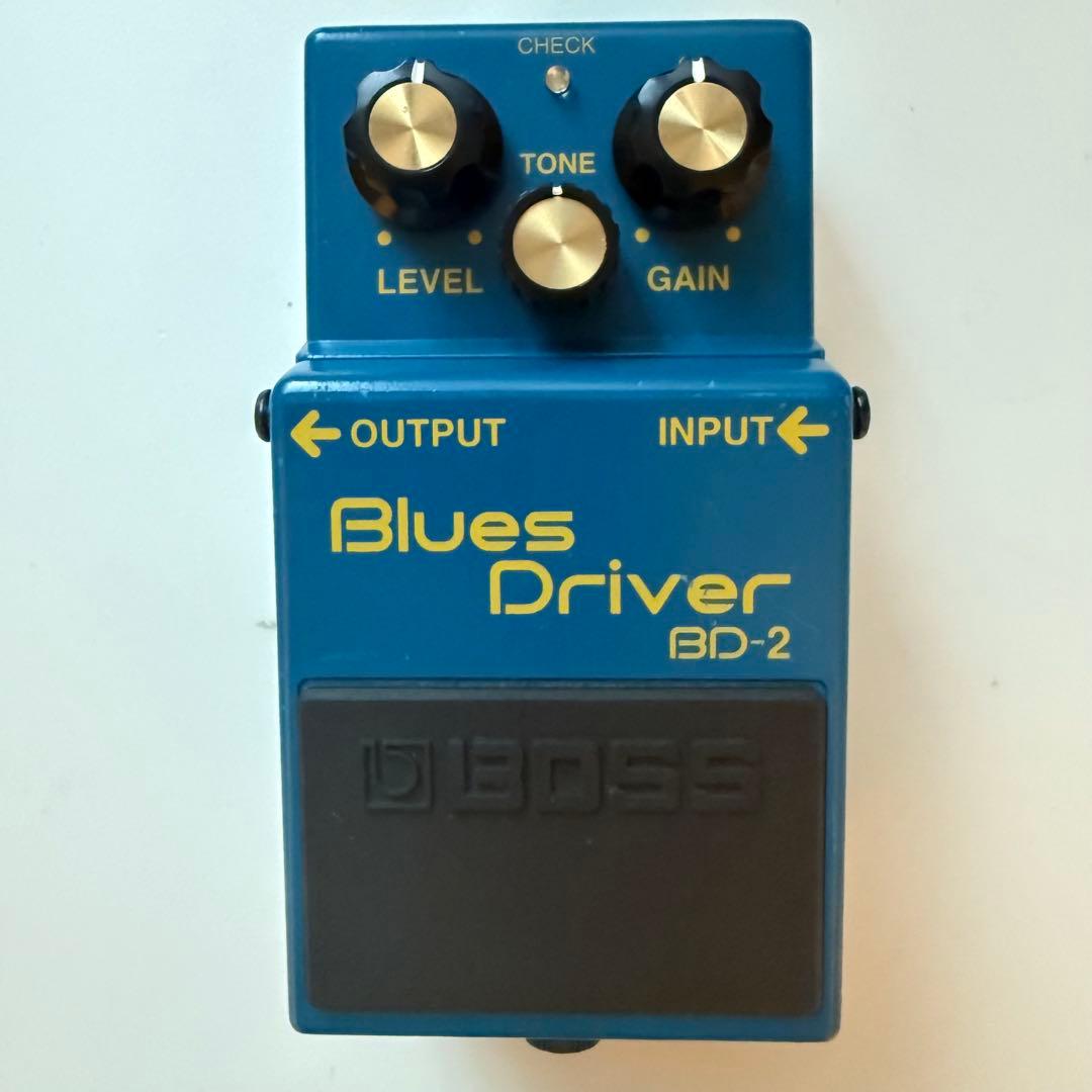 BOSS Blues D BD-2 2008年 台湾製 青LED換装