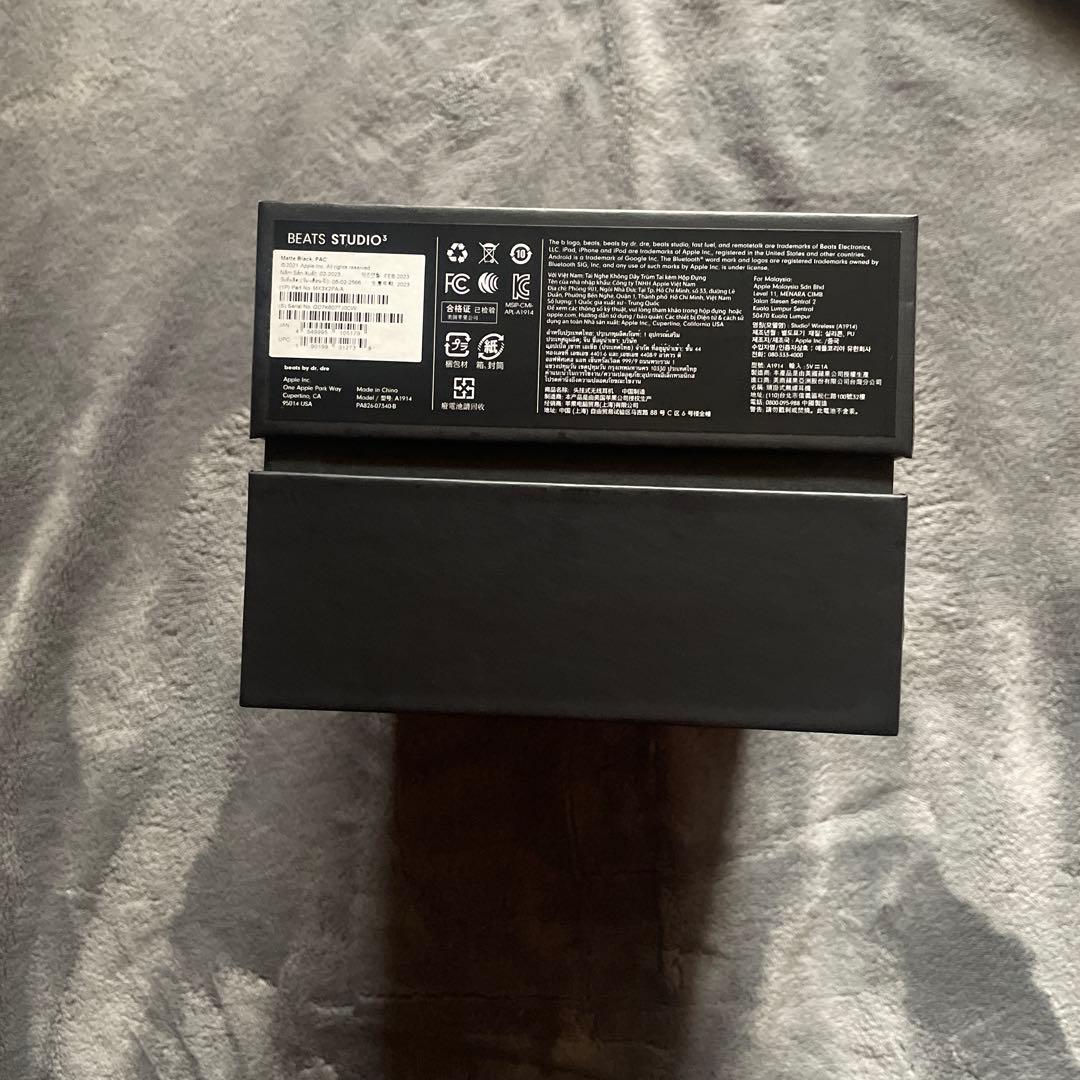 【極美品】Beats Studio3 Wireless ヘッドホン