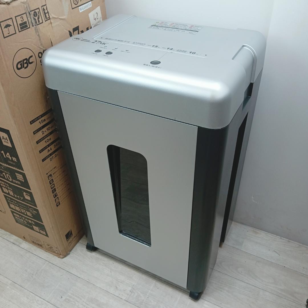 12m2616hh 業務用 オフィス シュレッダー GCS27MC 箱説付