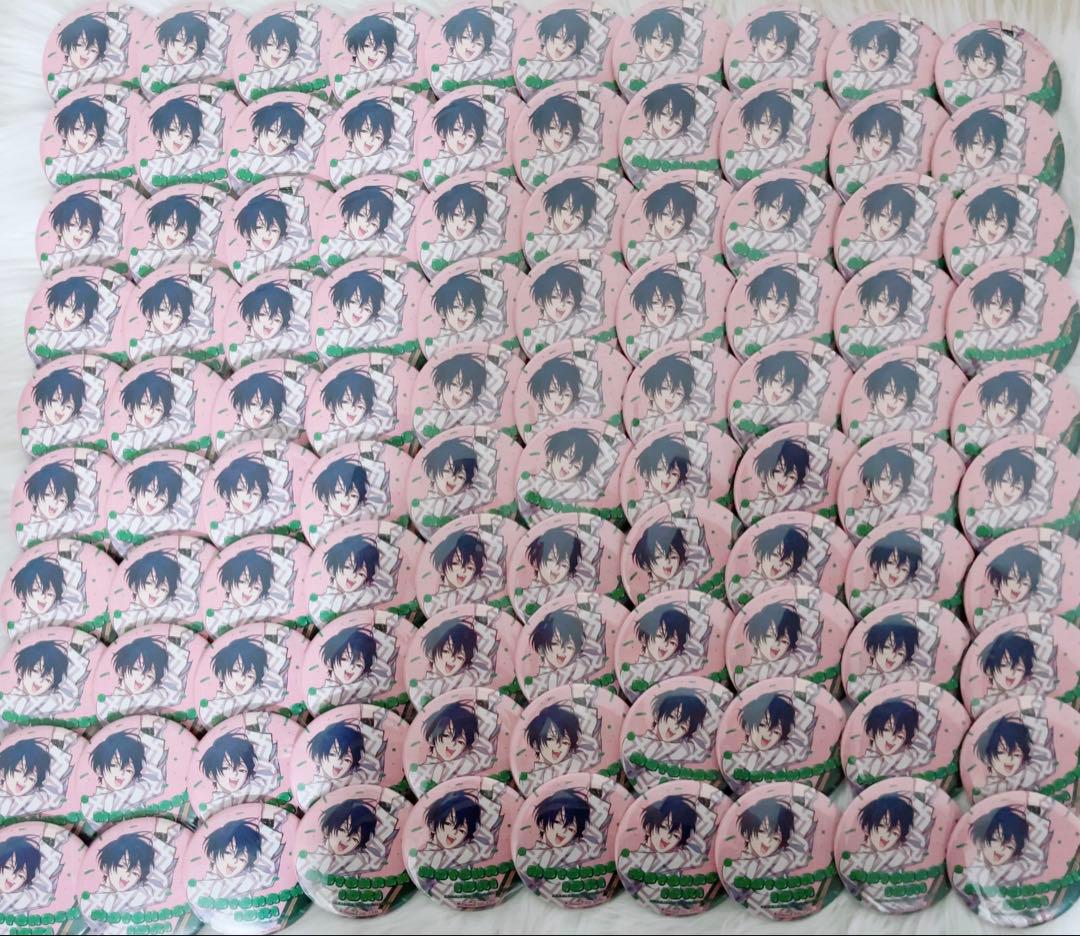 本橋依央利 2周年 カリスマ カフェ 缶バッジ 100個