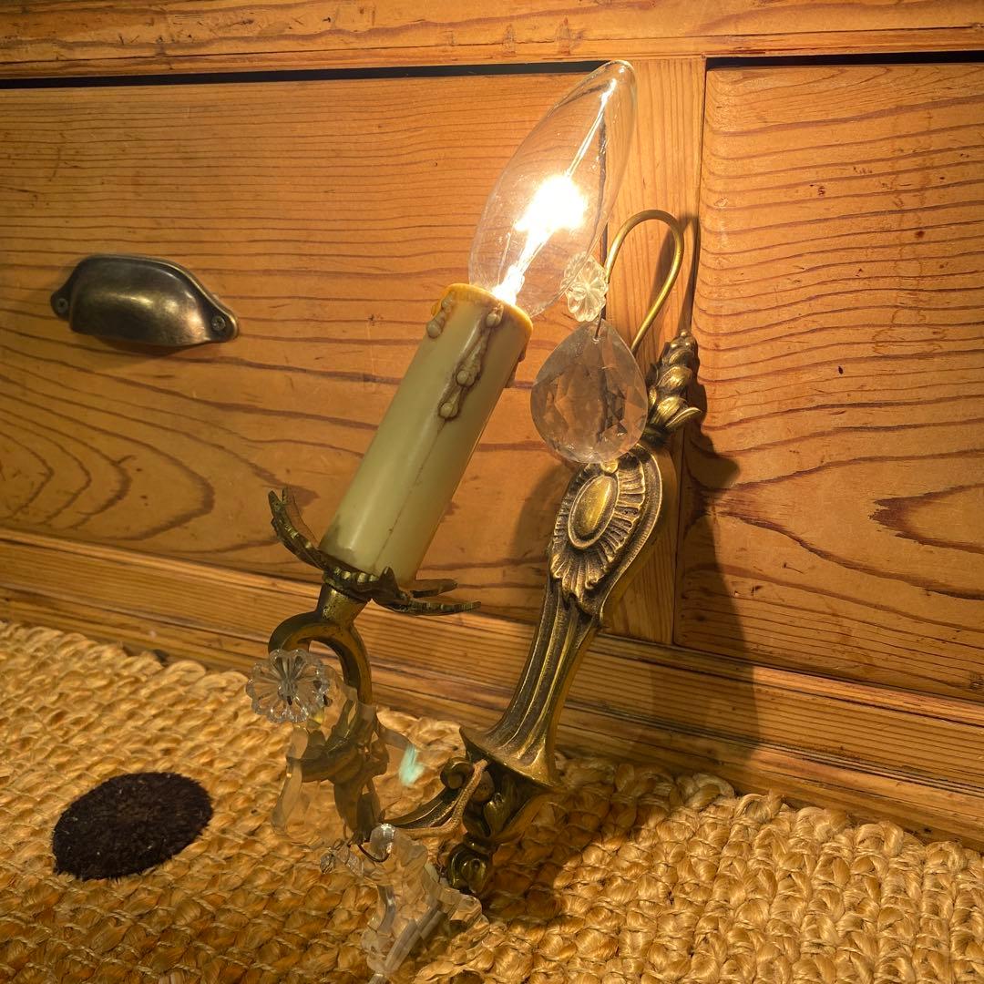 フランスアンティーク　ウォールランプ B