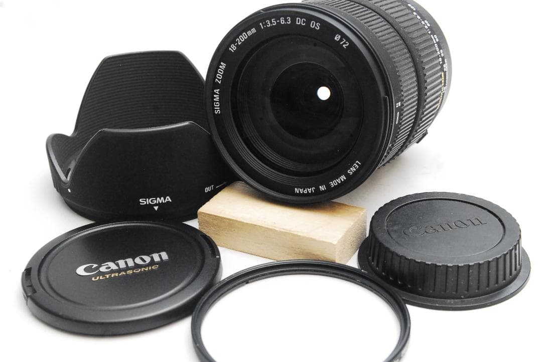 SIGMA ZOOM 18-200mm 1:3.5-6.3 DC （良品）