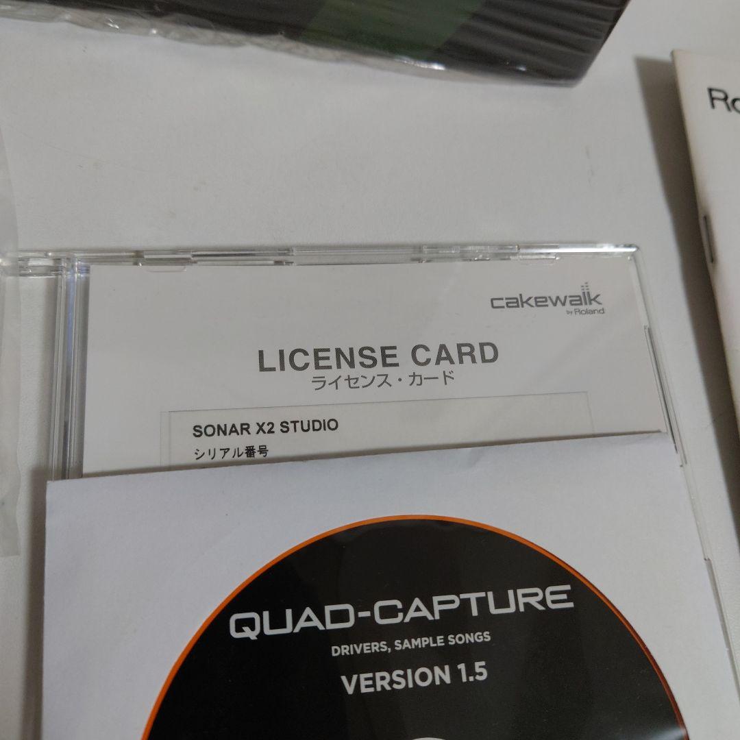 Roland UA-55 SONAR X2 POWER ローランド　セット