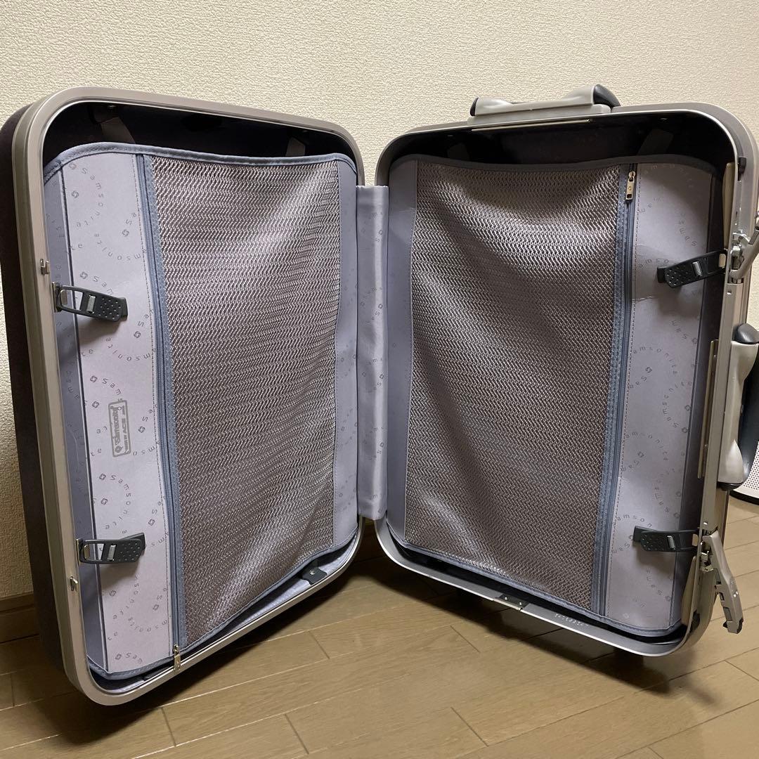 サムソナイト スーツケース キャリーケース タイヤ新品 ！紫