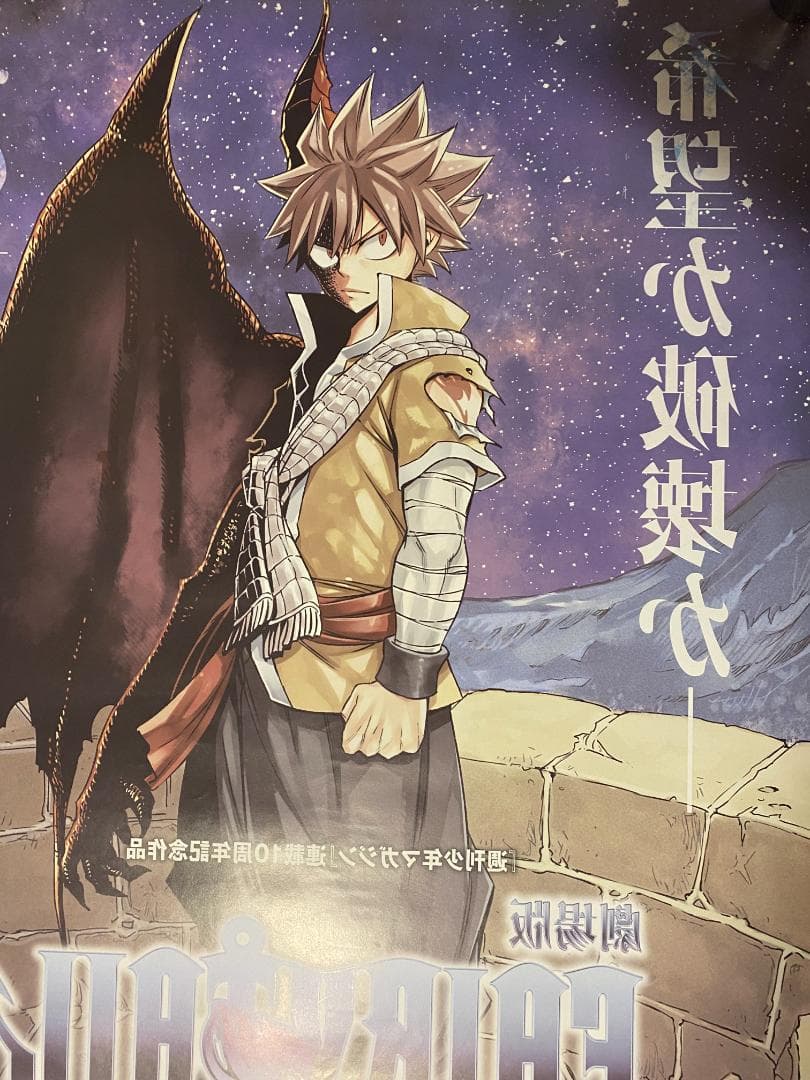 劇場用 ポスター B1 鏡面仕様 FAIRY TAIL DRAGON CRY