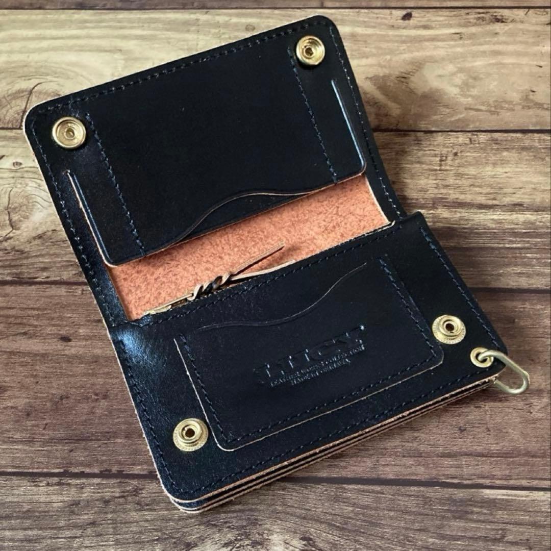 【ケン】トラッカーウォレット150（ミドル）3層【お札を折らずに収納】