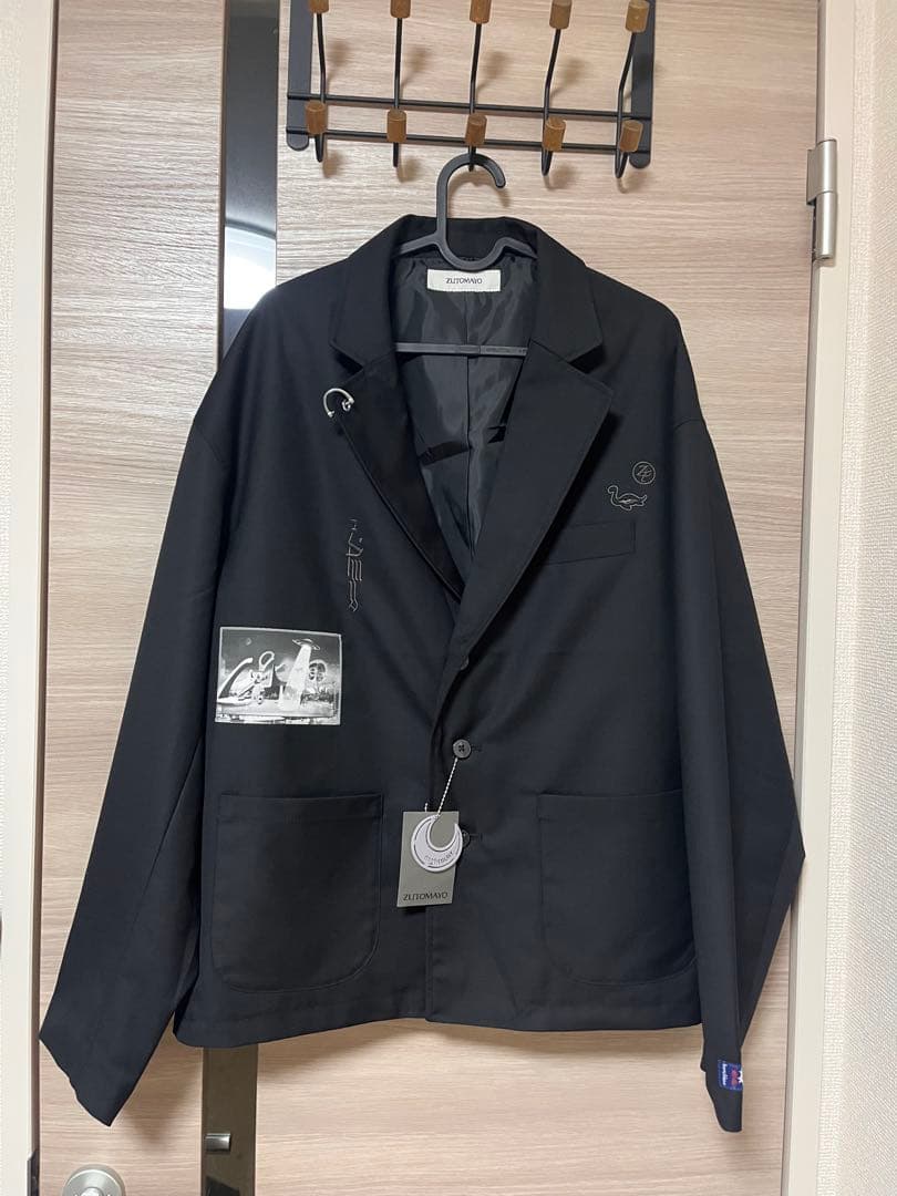 ミュージシャン zutomayo stay foolish jacket L (black)