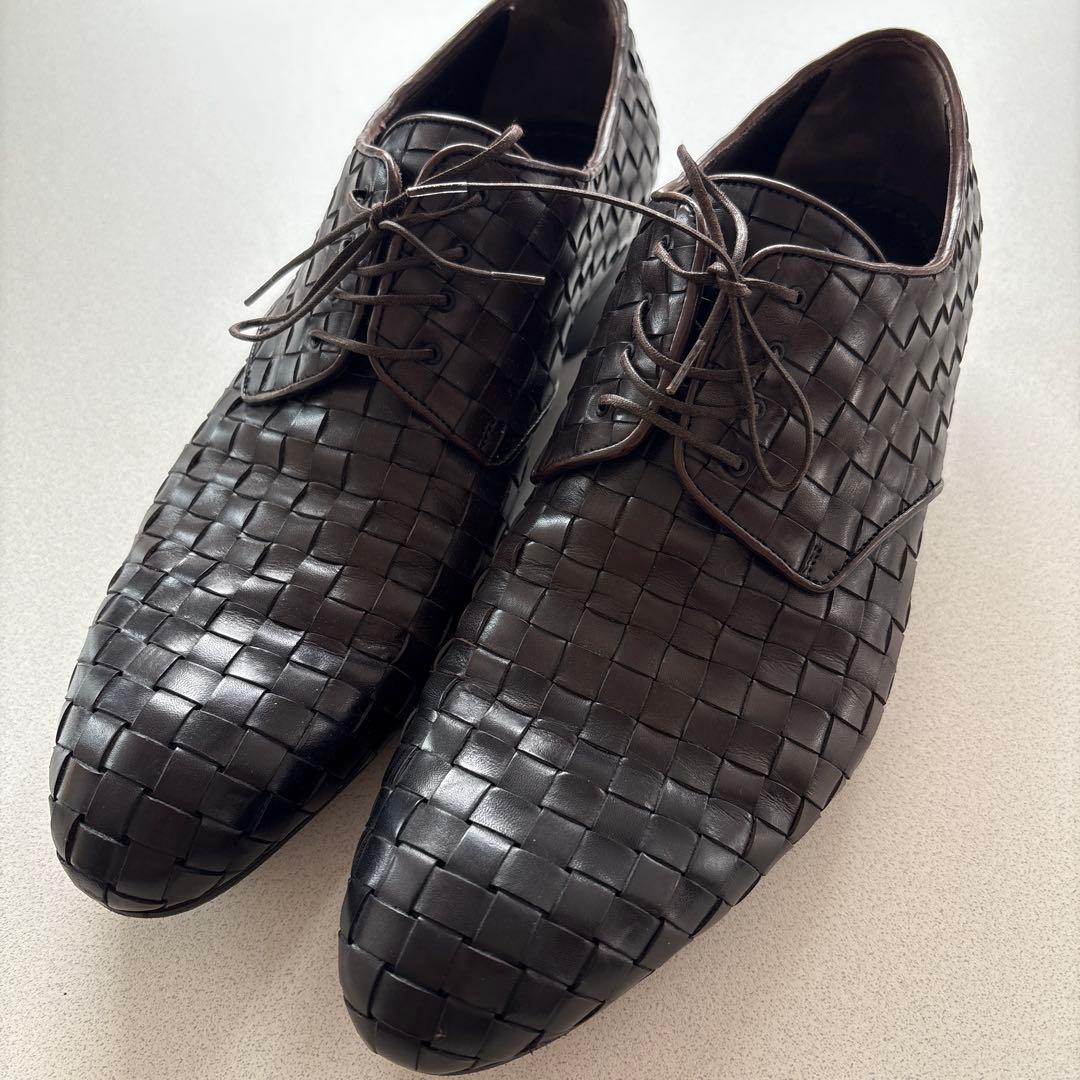 Louis Vuitton ルイヴィトン　編み込みドレスシューズ　サイズ7