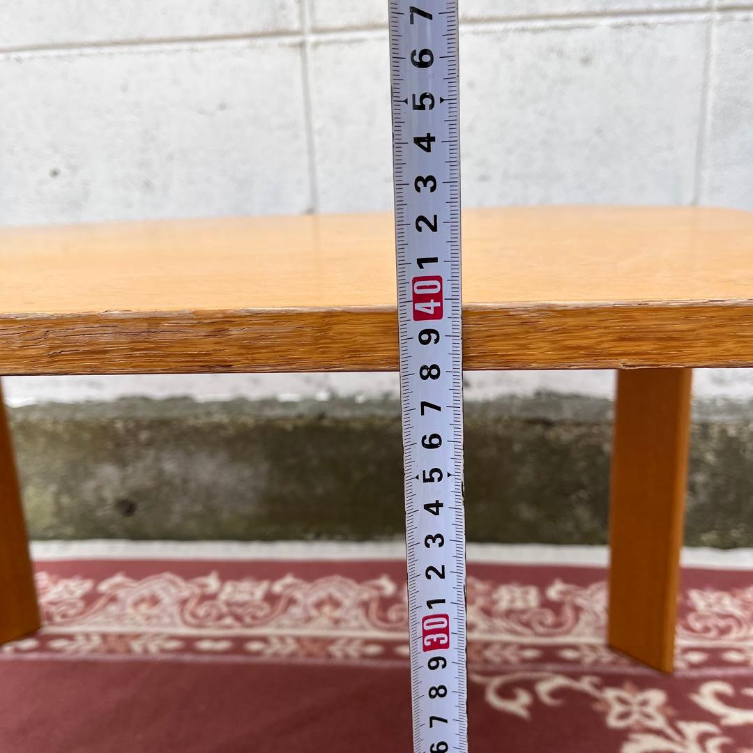 天童木工 Tendo ◾️木製プライウッド サイドテーブル コーヒーテーブル