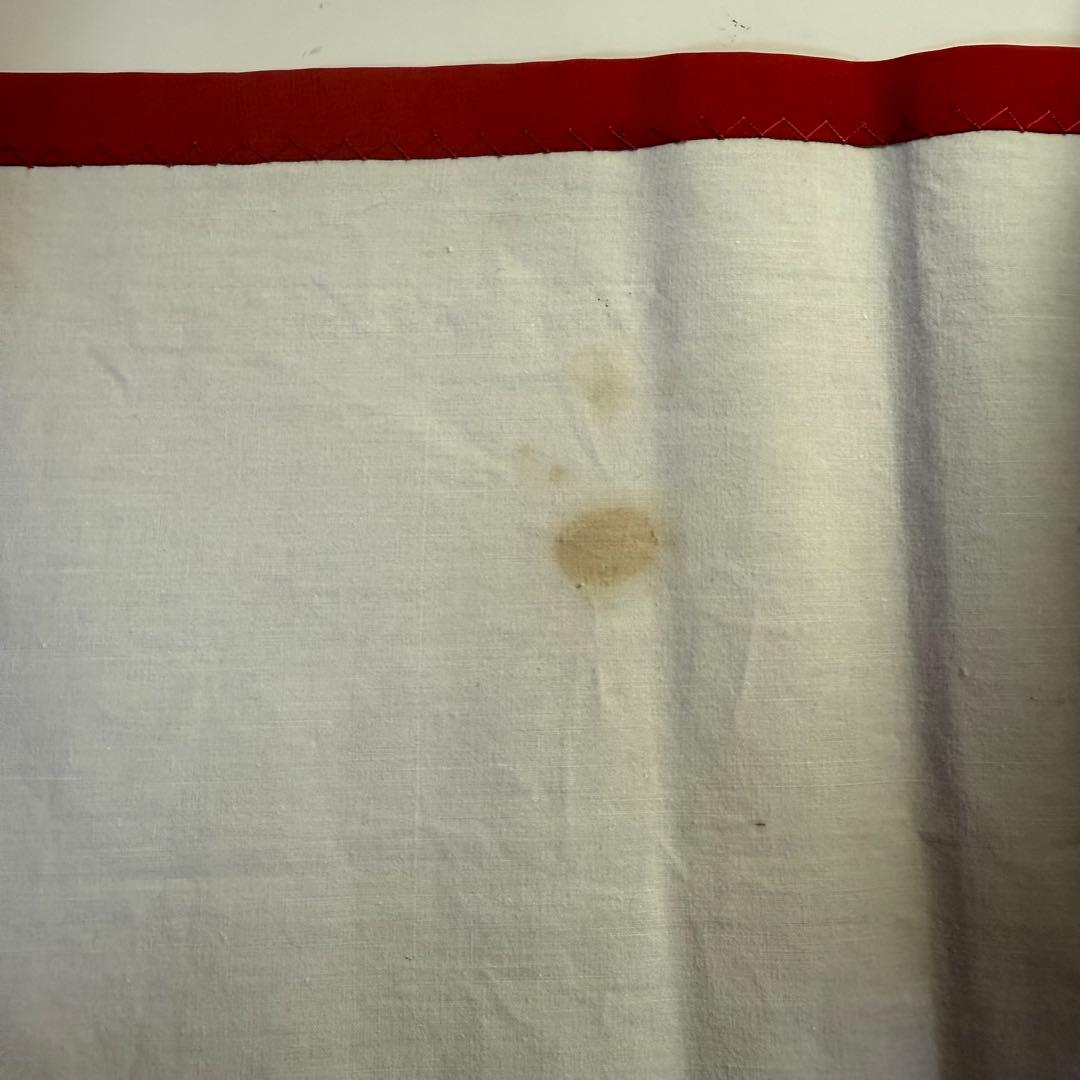 5k2747 名古屋帯　絹　塩瀬帯　猫　赤　黒　ピンク　青　金色　花柄　和装