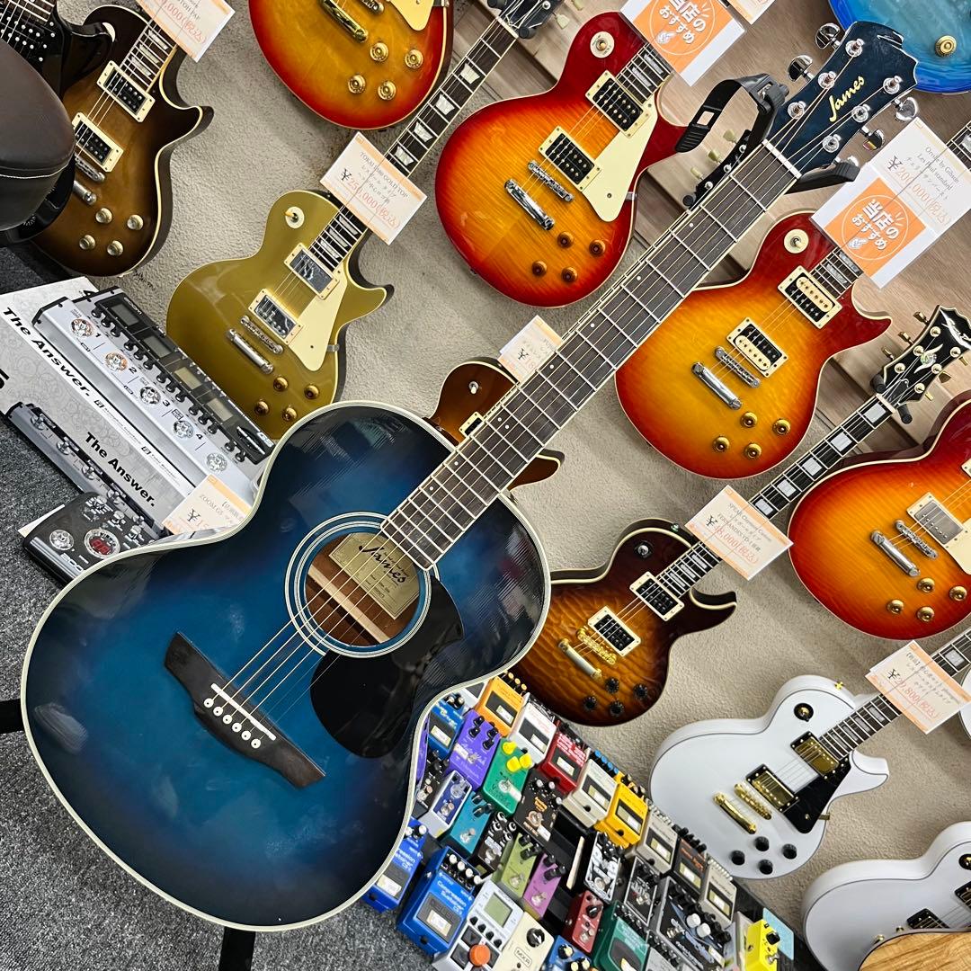 【11535】Jamas J-300A SBB アコースティックギターブルー