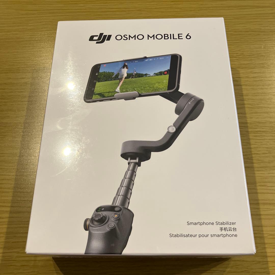 極美品 自撮り棒 スタビライザー DJI Osmo Mobile 6 ジンバル