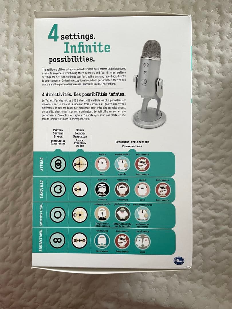 配信機器・PA機器・レコーディング機器 Blue Microphones Yeti USB Microphone