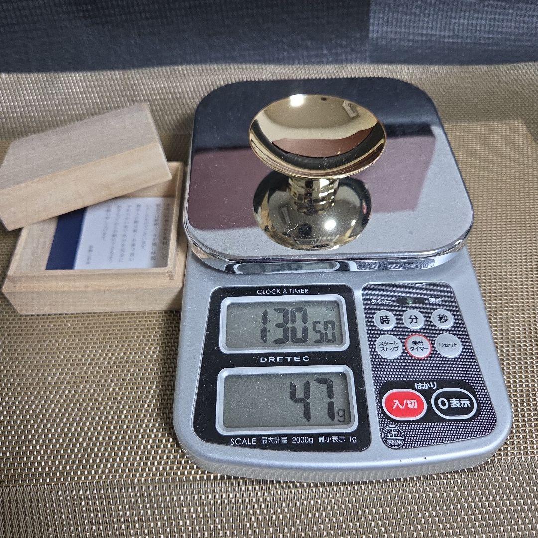 純金 純銀 本盃 48g KGP