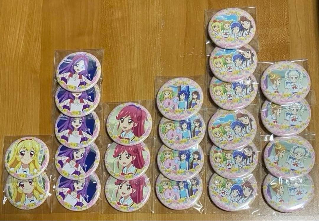 アイカツ！ イオン限定 クッキー 缶バッジ 24個セット