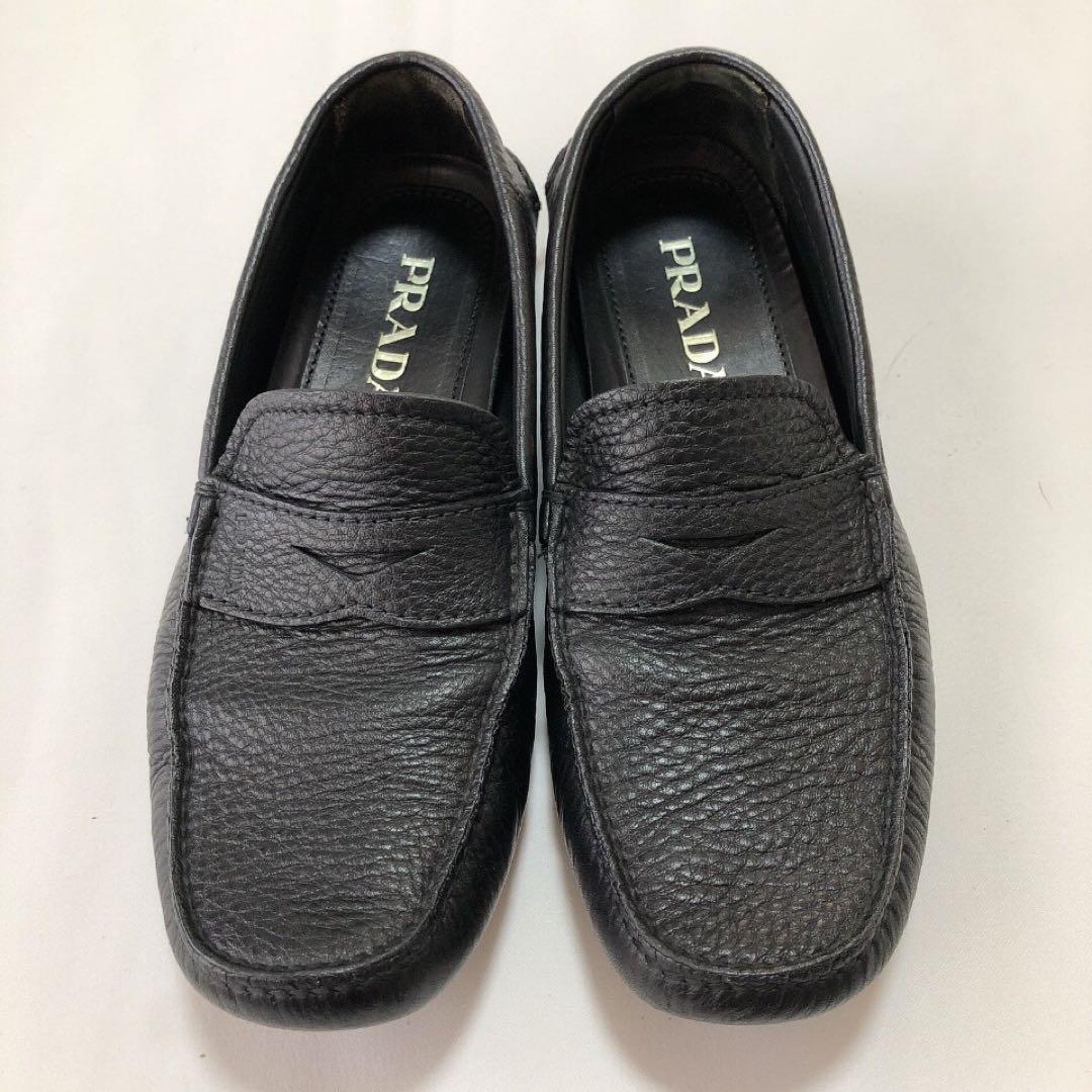 シ*ん様 【美品】PRADA プラダ　ドライビングシューズ　メンズ　フラット　5