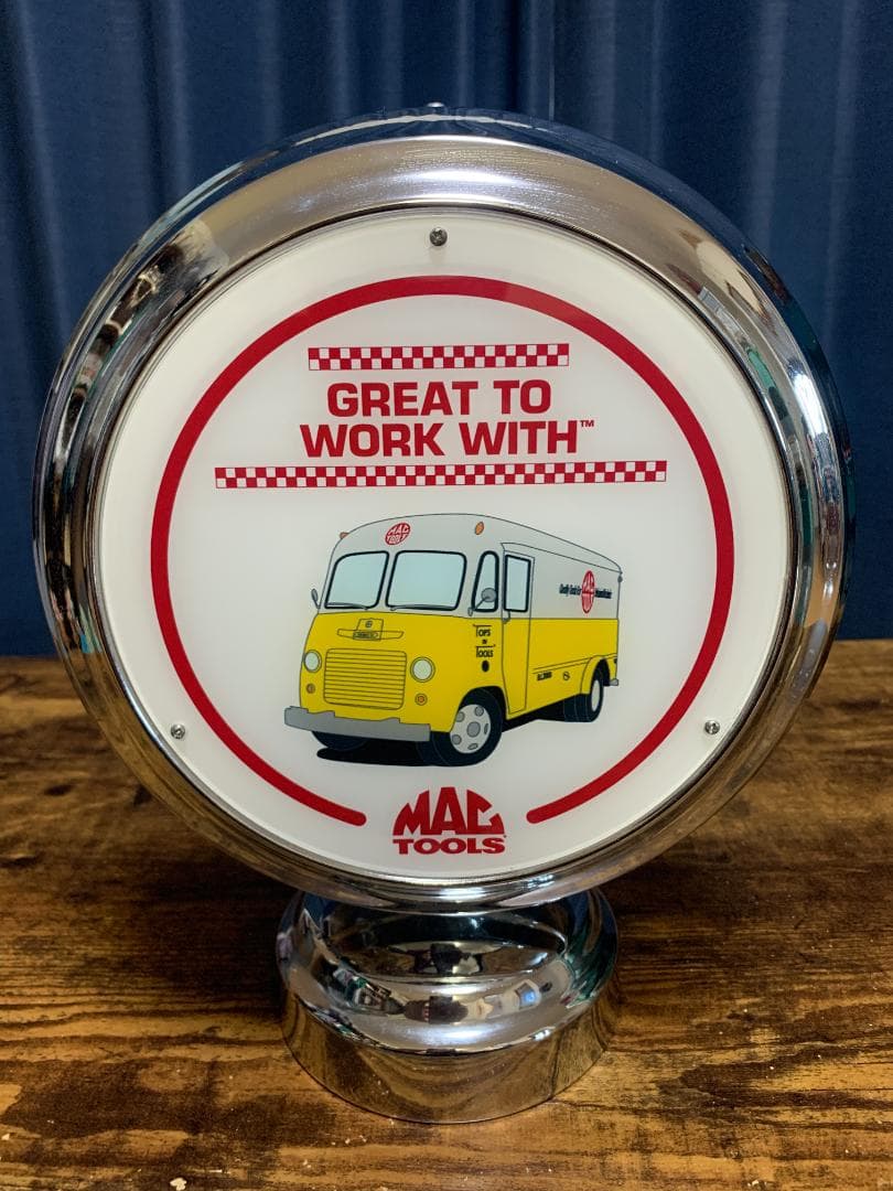 MAC TOOLS マックツール 置き時計 ネオンクロック 限定品